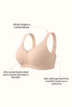 Sutiã FlexGel | Alta Sustentação | Sem Costura Sem Aros