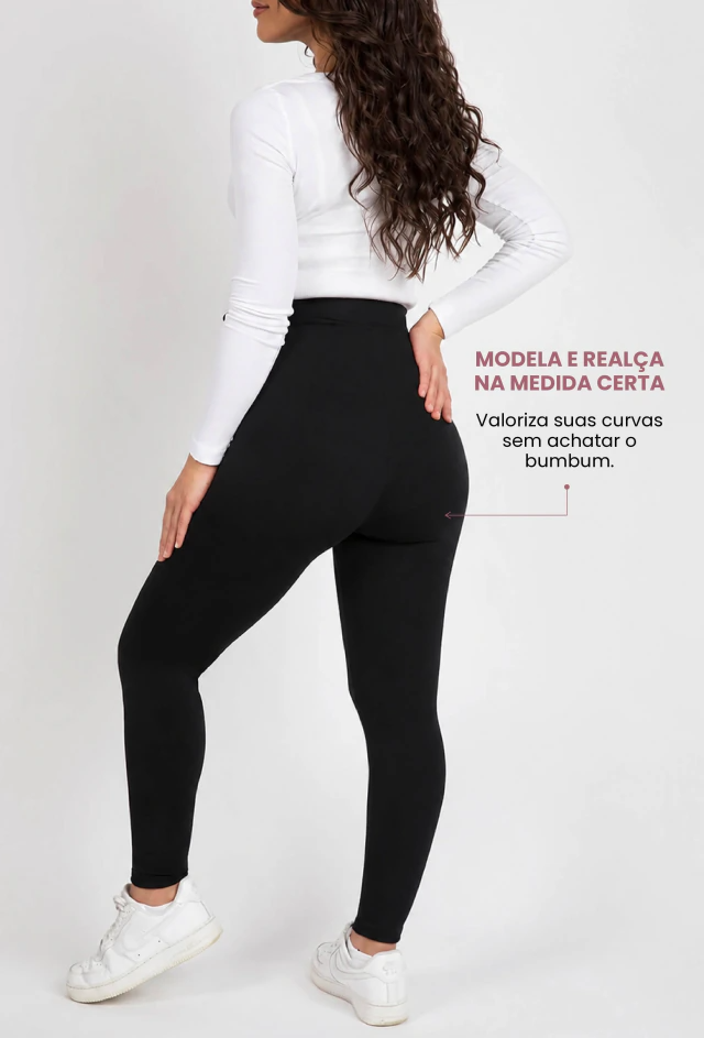 Legging Comf Gestante | Cós Alto Sem Costura